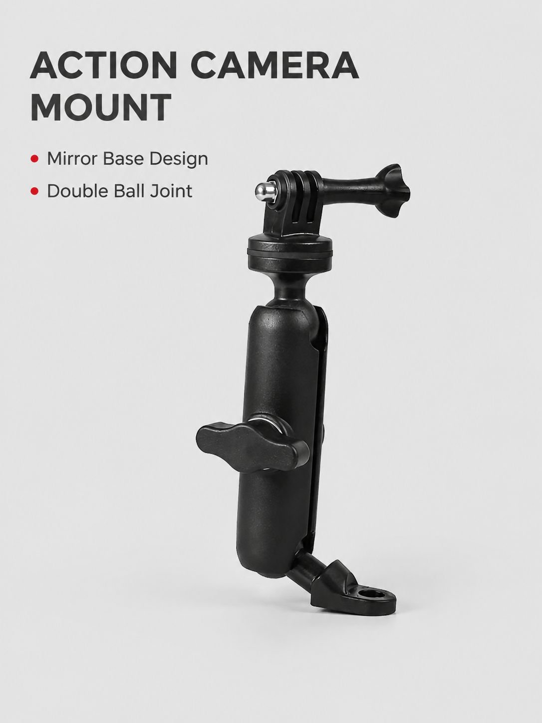 Bike Camera Mount for Insta360/Gopro, Universal Motorcycle & Bicycle Shooting Accessory