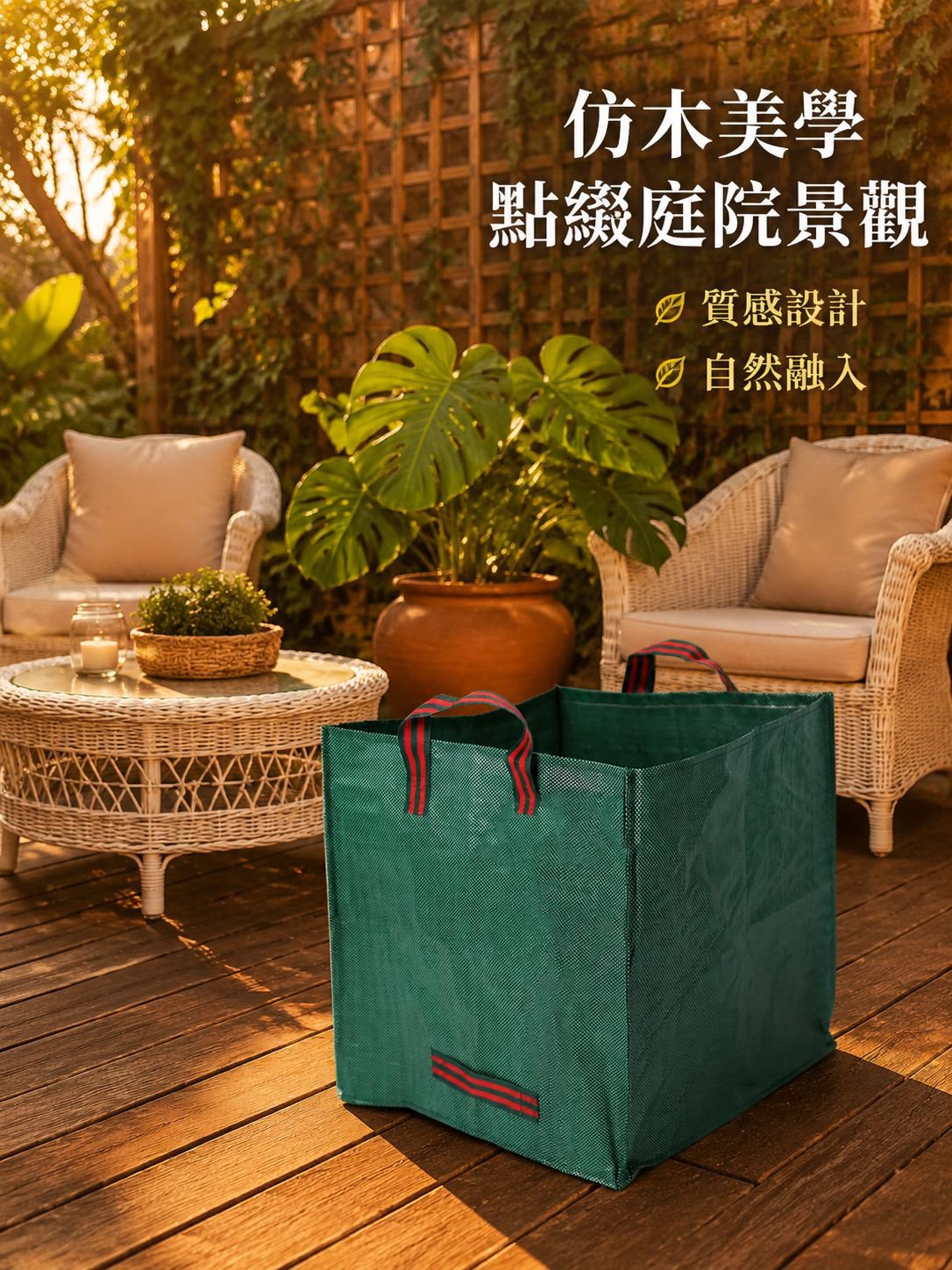 促進安全的庭園與公園專用垃圾箱