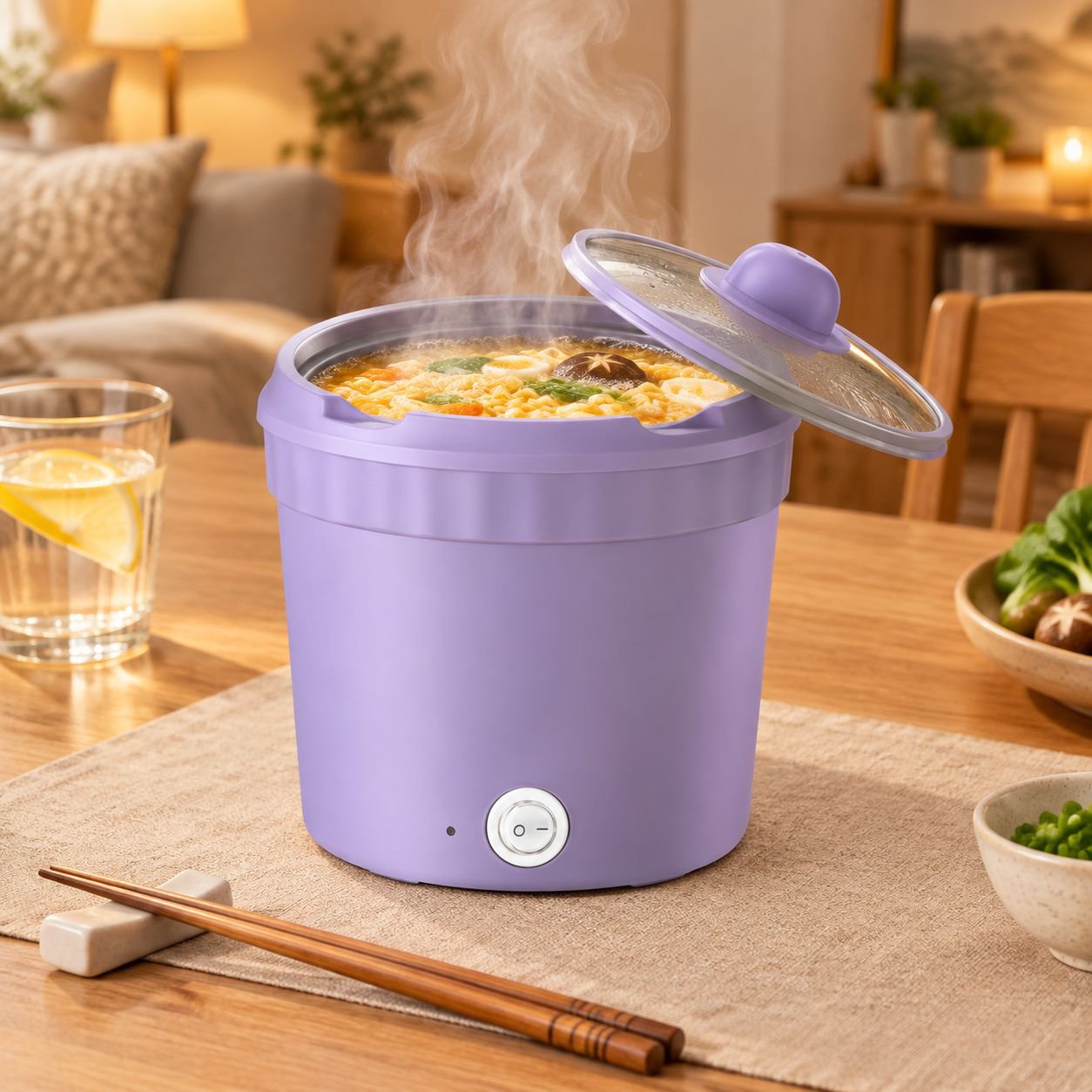Elektrischer Mini-Kochtopf für Nudeln