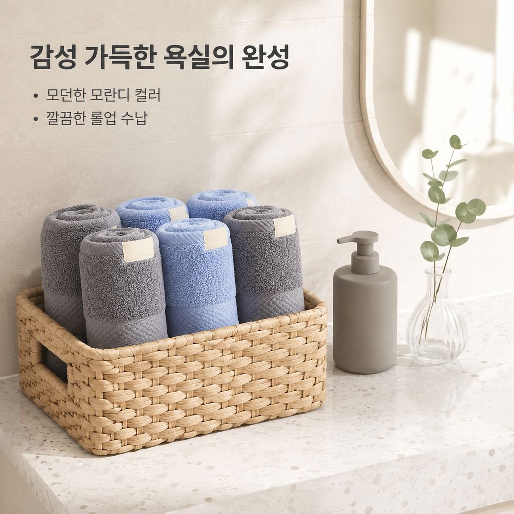 항균 순면 부드러운 타월