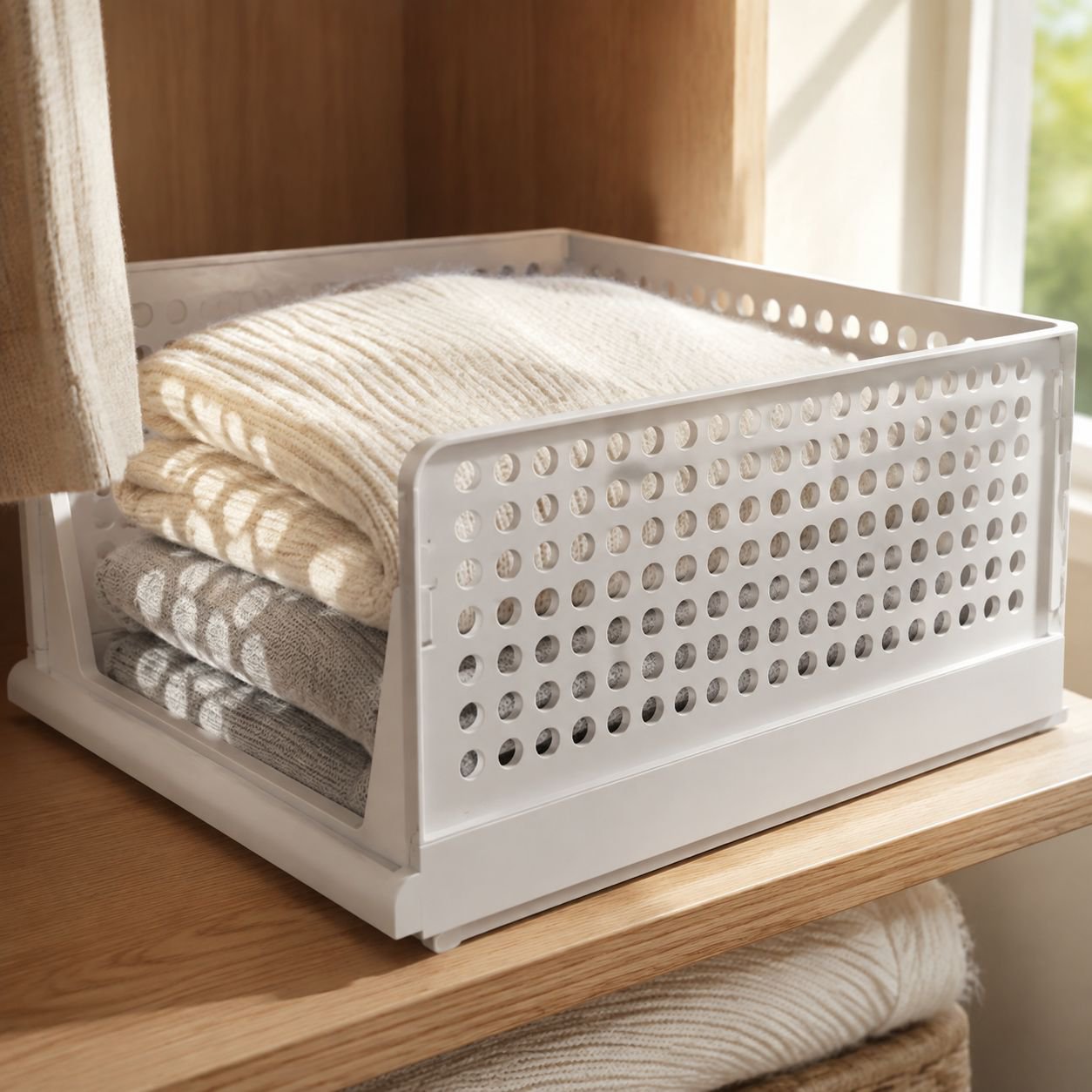 Multi-Layer Plastic Drawer Storage Cabinet
