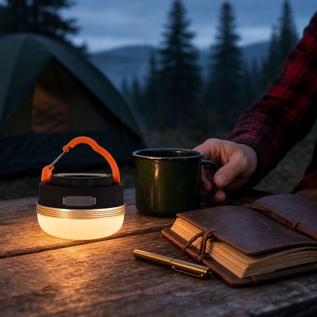 Outdoor Multi-purpose Portable Magnetic Rechargeable Camping Emergency Light