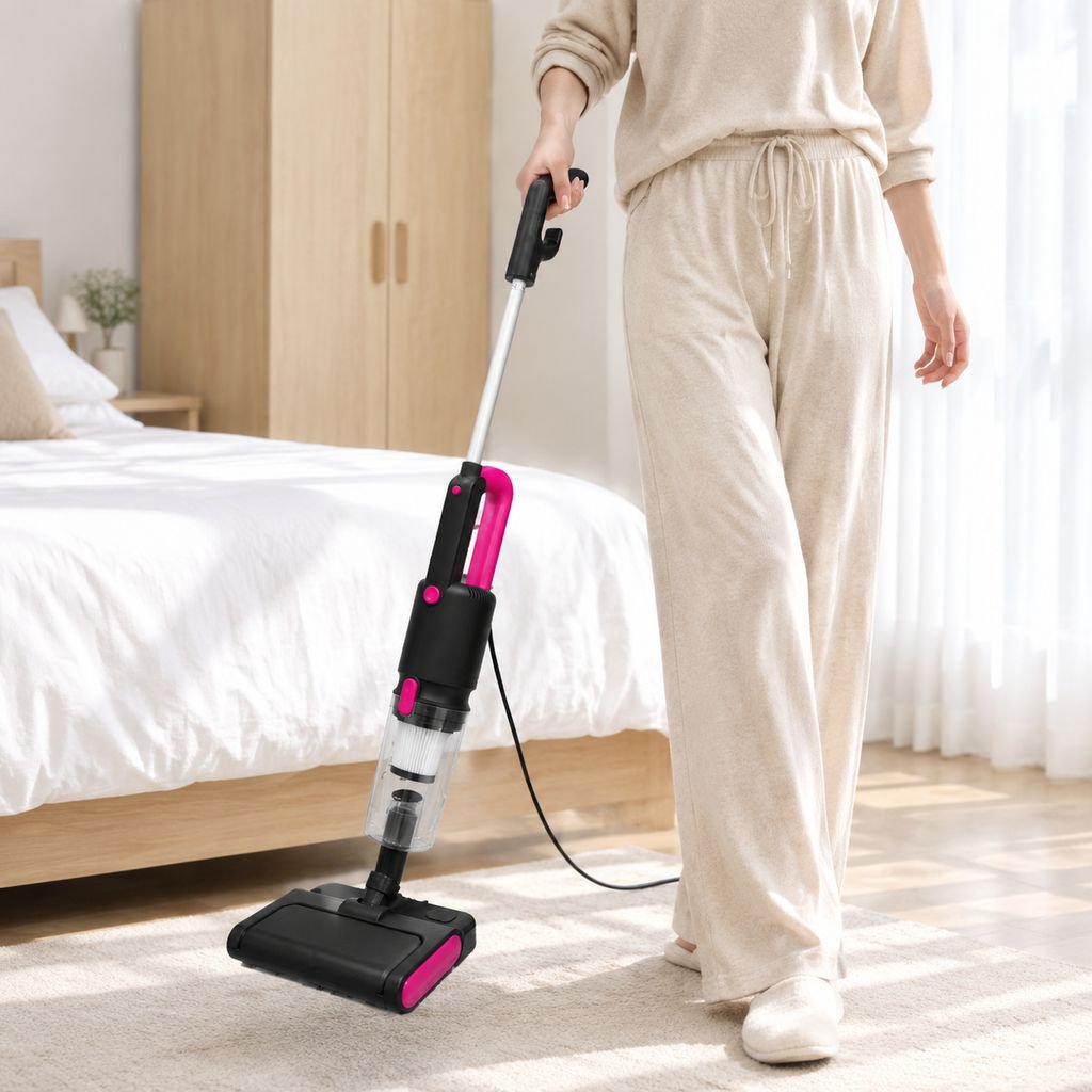 Portable Wet/Dry Vacuum Cleaner for Home, Car, and Hotel