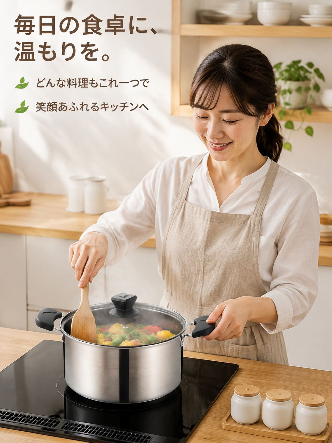 極厚ノンスティック炒め鍋
