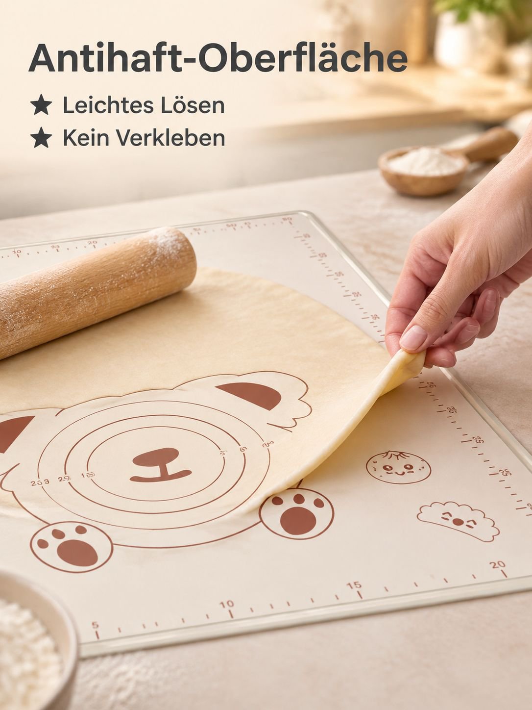 Silikon Back- und Teigmatte
