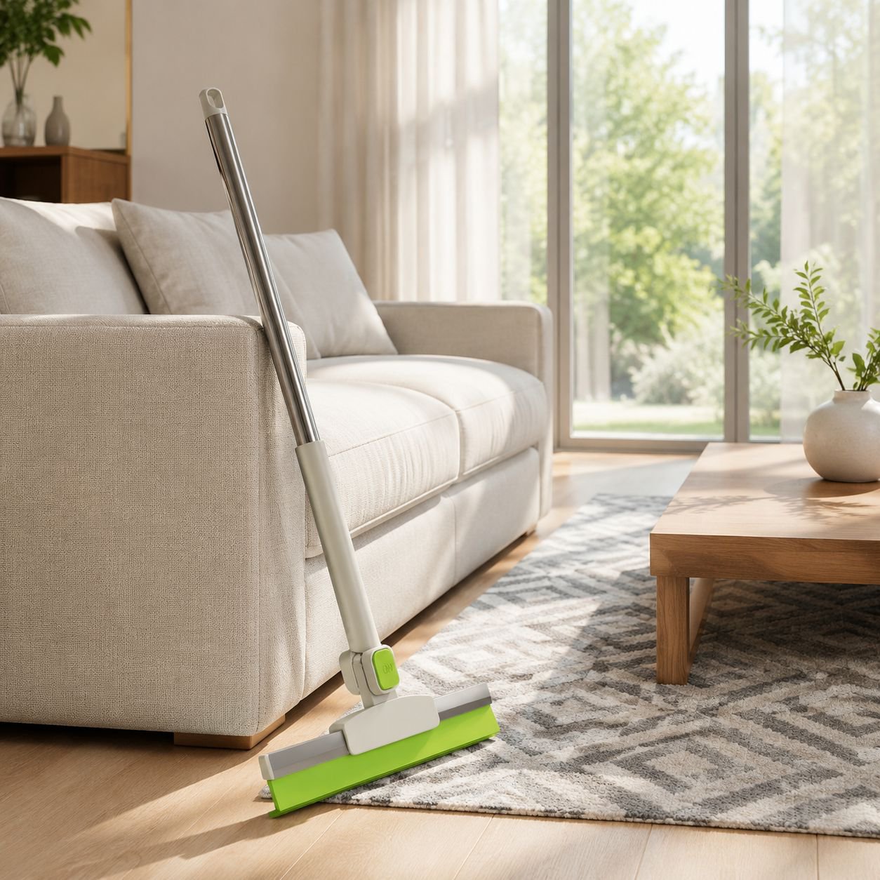 Household Silicone Broom Wet and Dry Bathroom Toilet Floor Scraper
