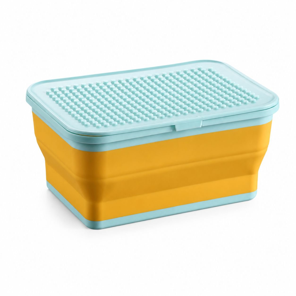 Children's Silicone Block Storage Organizer Toy Sorting Box