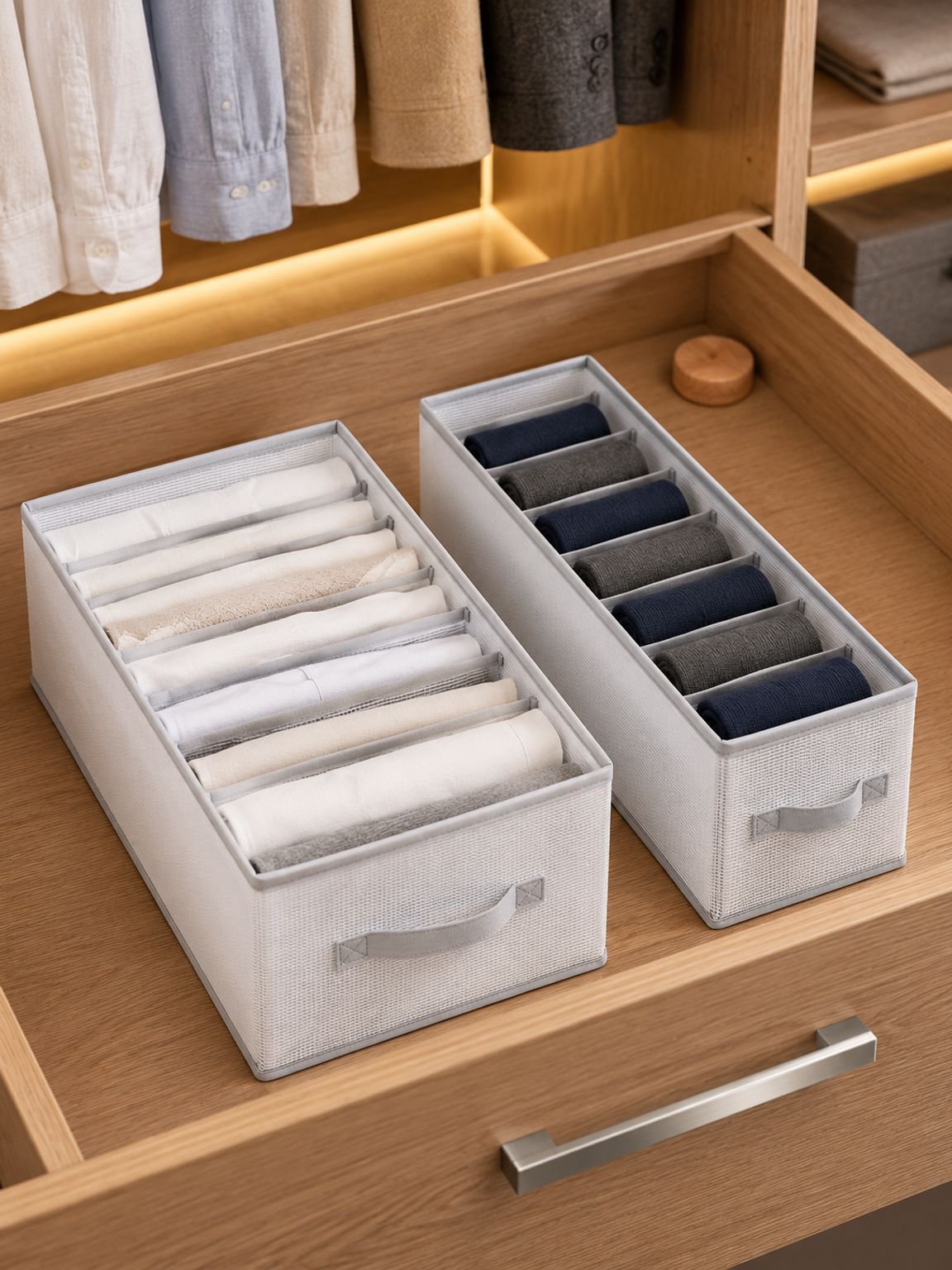 Wardrobe Drawer Organizer Storage Box