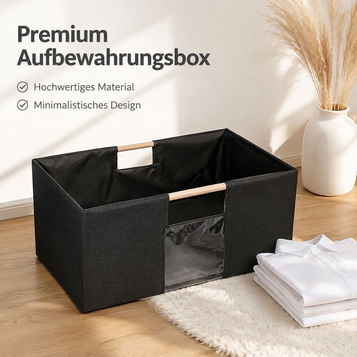 Multi-Functional Fabric Storage Basket Organizer