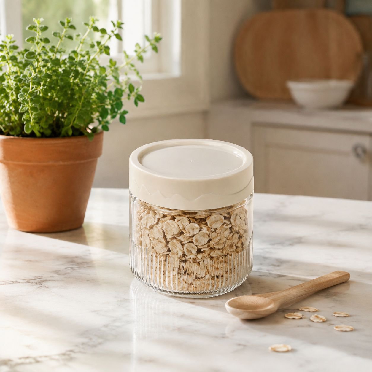 Airtight Kitchen Cereal Storage Box