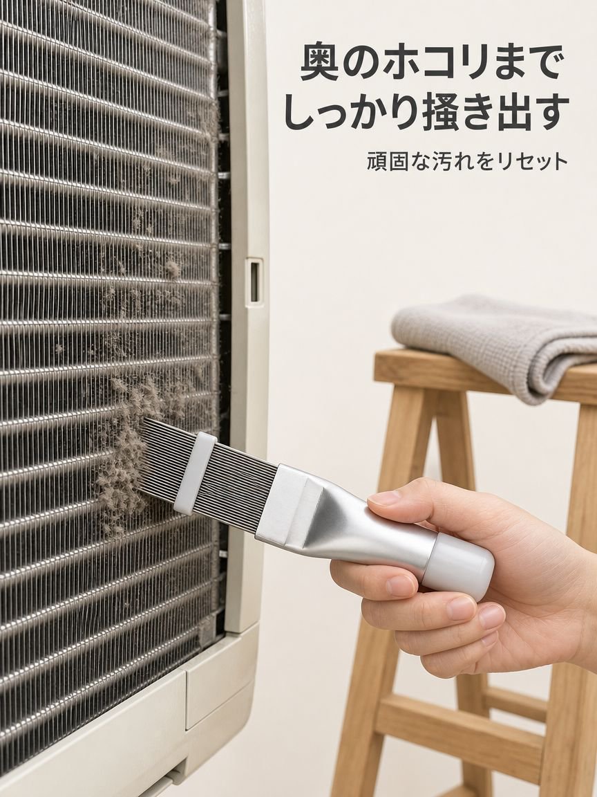 ステンレス製エアコンフィンコーム