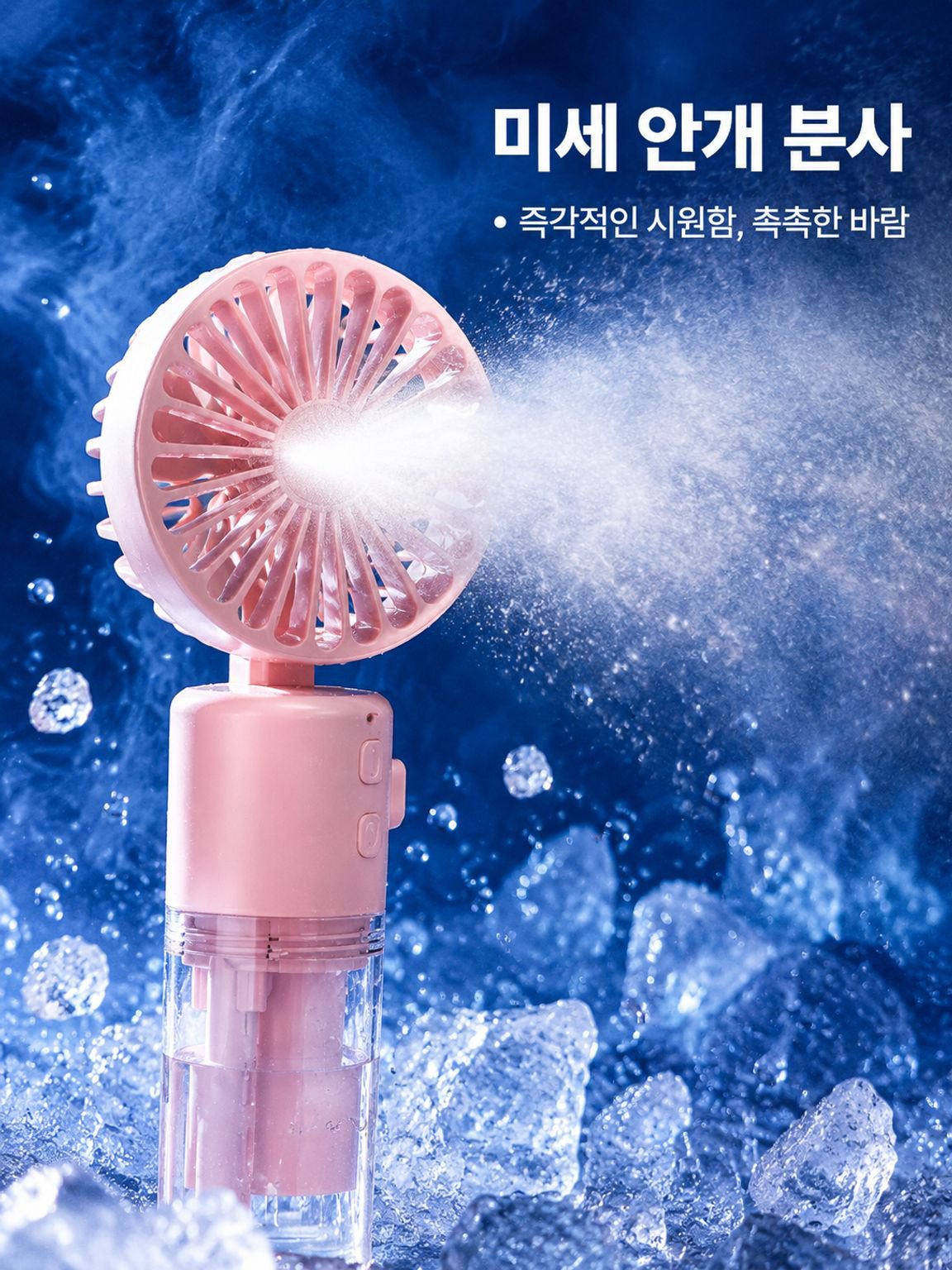 휴대용 접이식 손목 넥 선풍기
