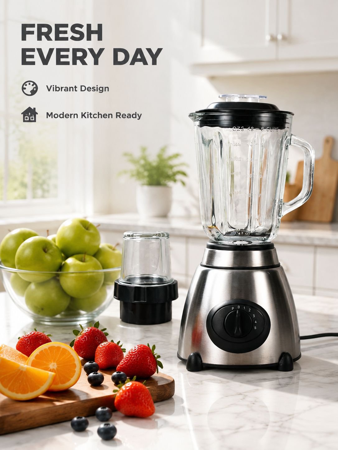 Multifunctional High-Speed Blender Juicer