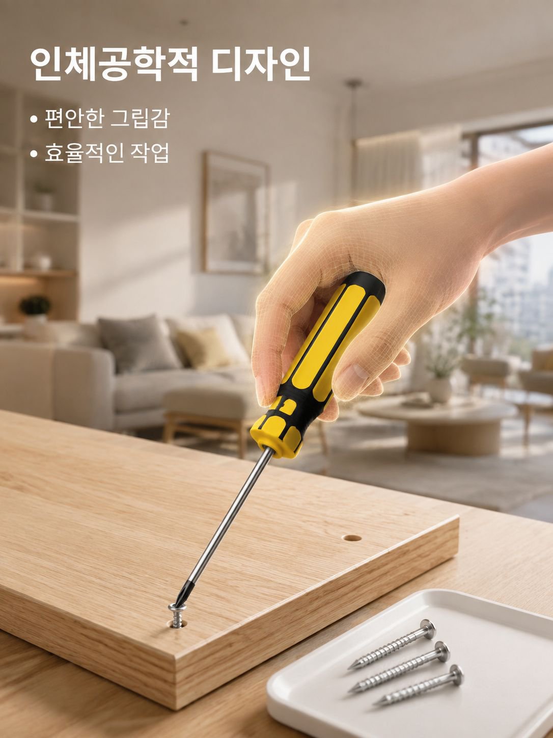 튼튼한 내구성의 공구함 외관