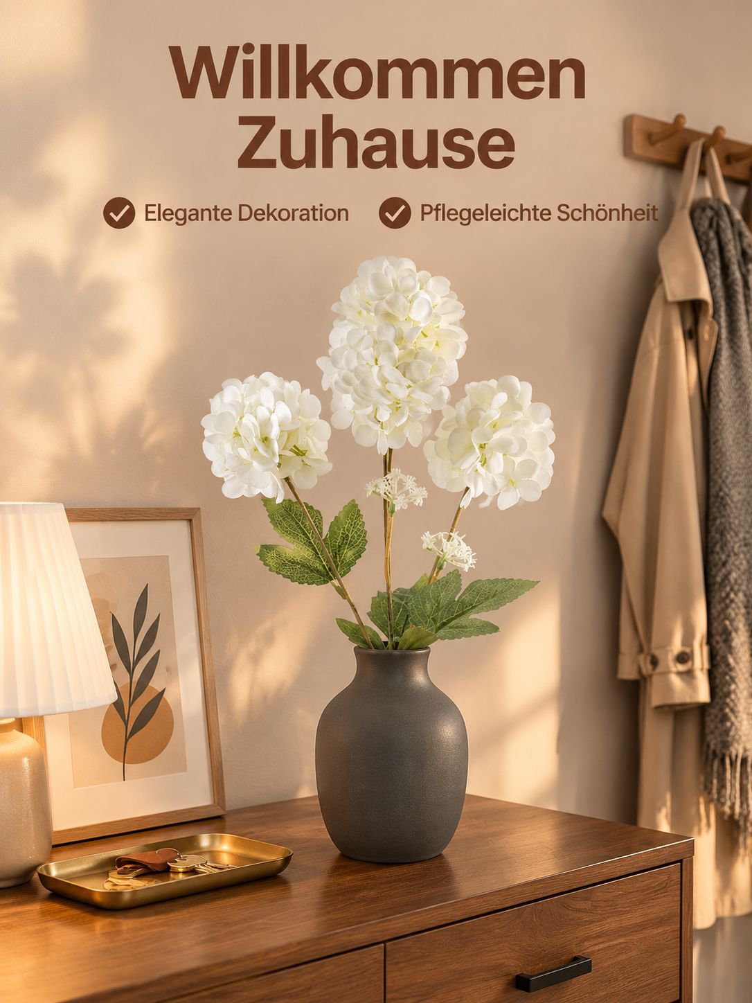 Künstliche Hortensie