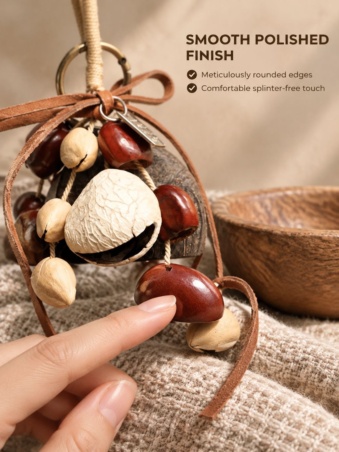 Plant seed rattle components for a nature-inspired sound therapy craft