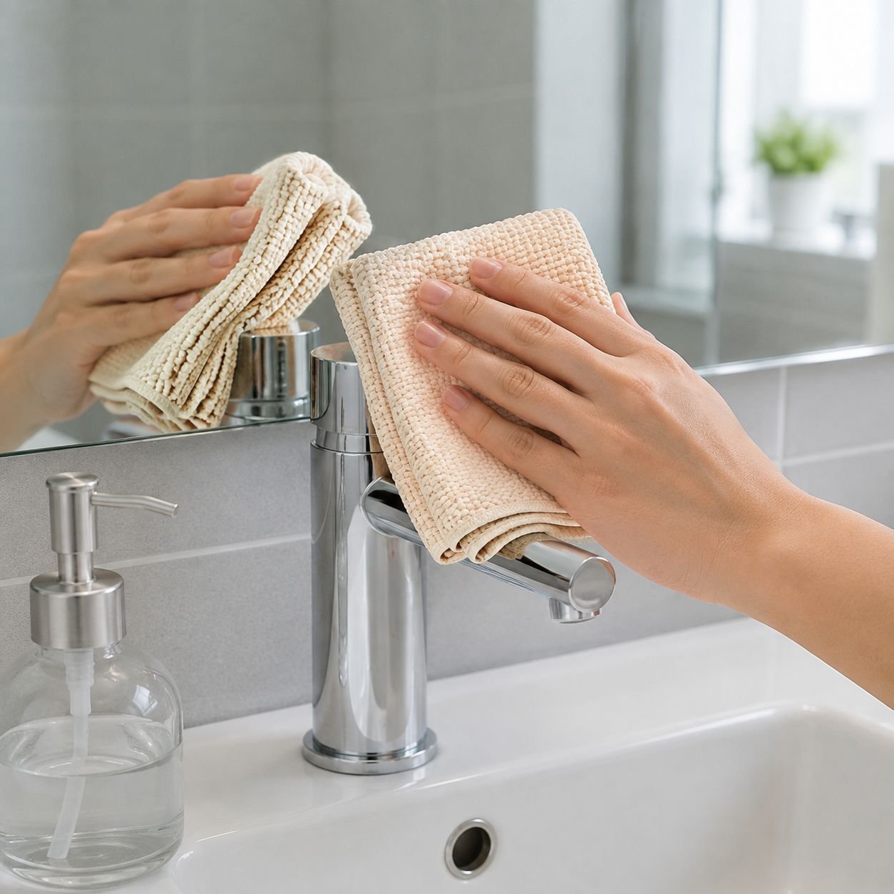 Microfiber Dishwashing Towel for Cleaning