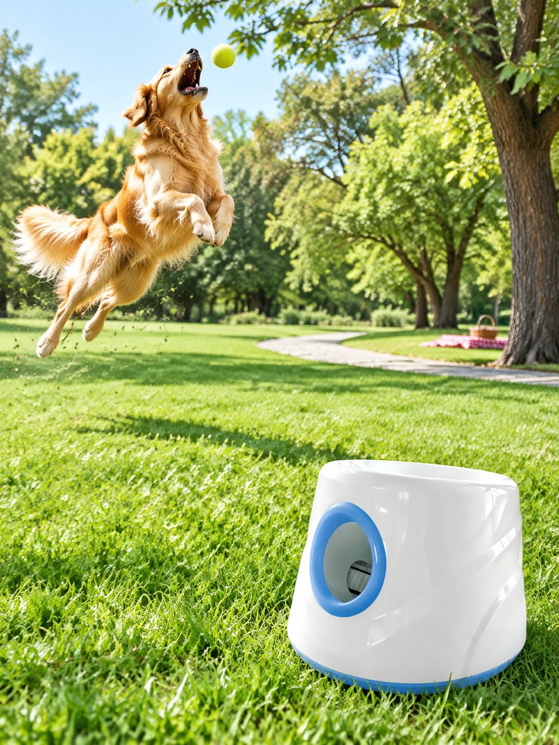 犬用自動ボールランチャー・トレーニングトイ