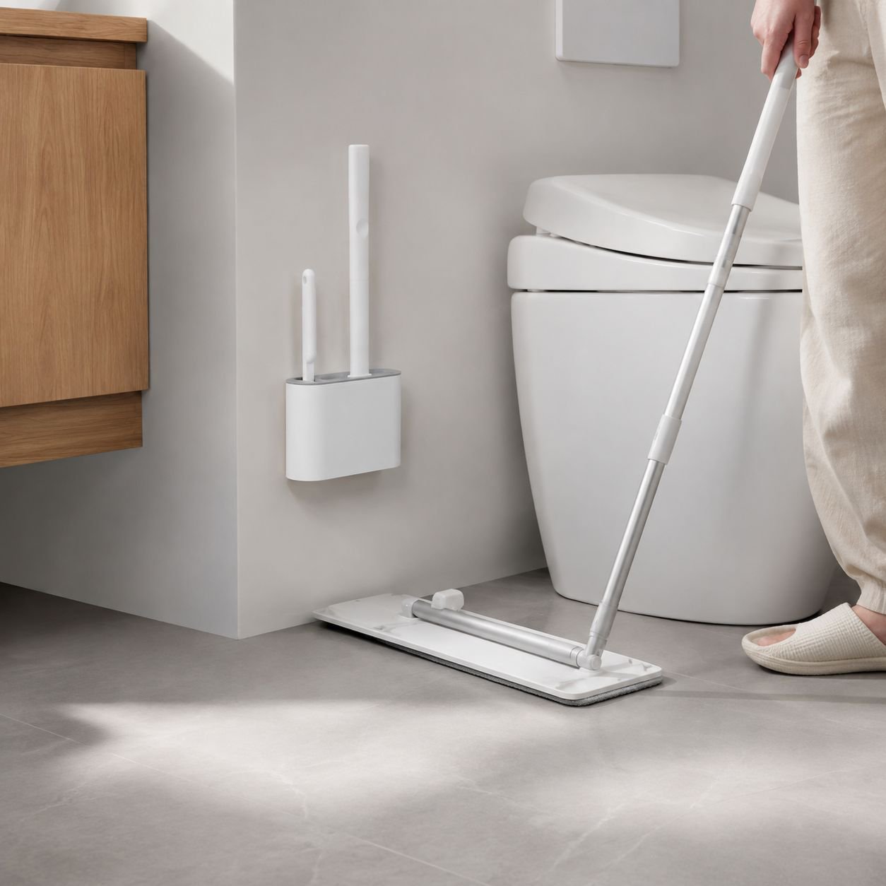 Modern bathroom accessories set