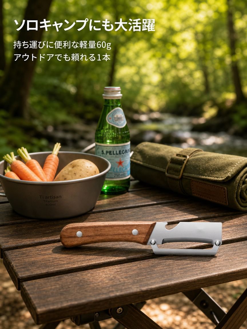 ステンレス製ピーラー