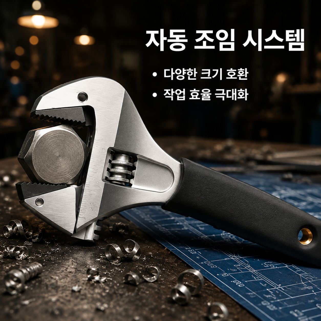 라쳇 조절식 렌치