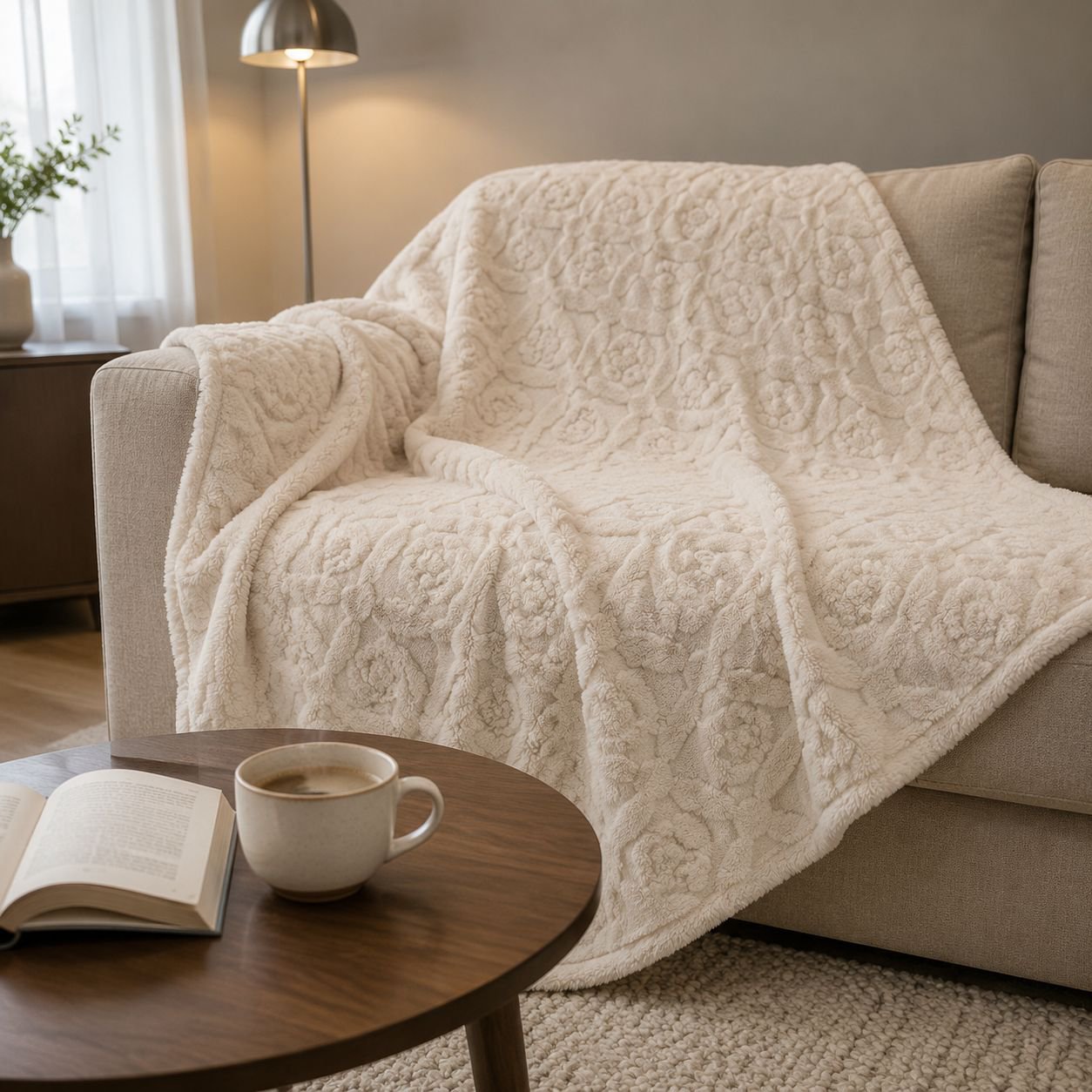 Soft Thickened Coral Flannel Cover Blanket