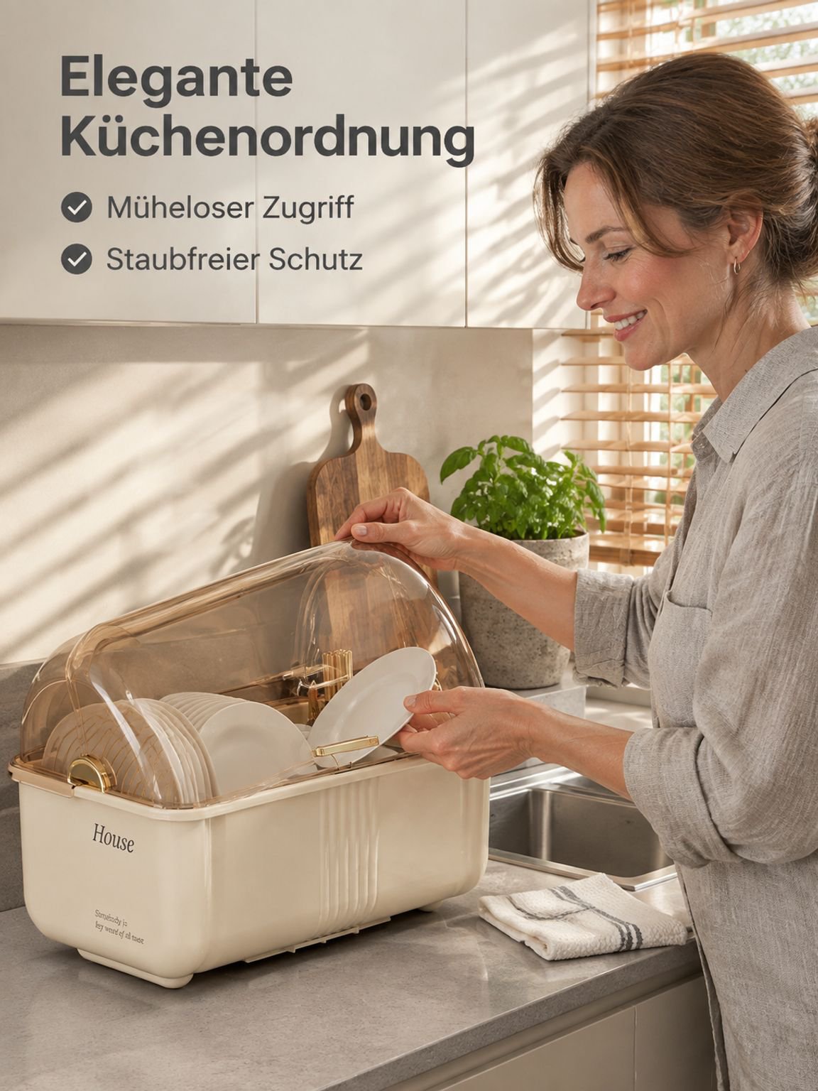 Kitchen Aufbewahrungsbox für Geschirr