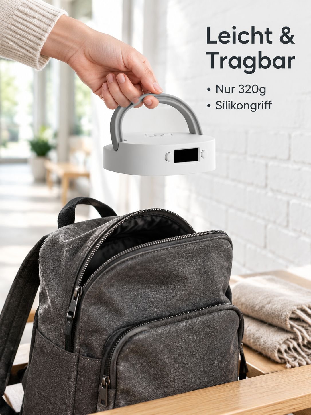 Tragbare Schreibtischlampe