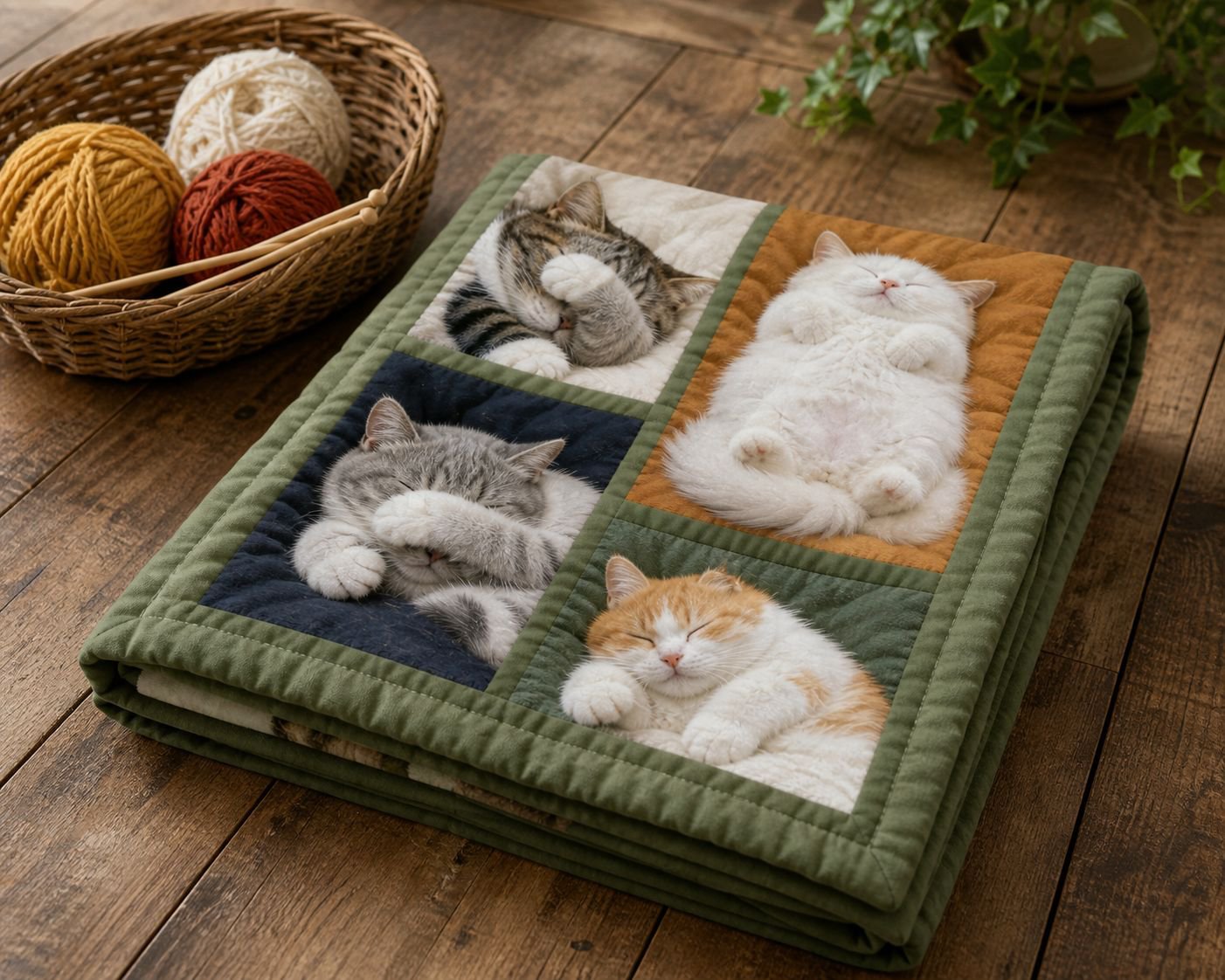 Custom pet picture blanket as a unique gift