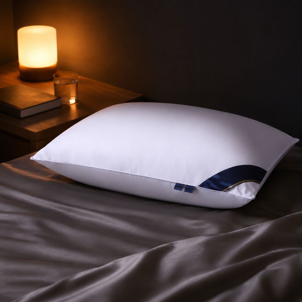 Almohada viscoelástica con soporte cervical