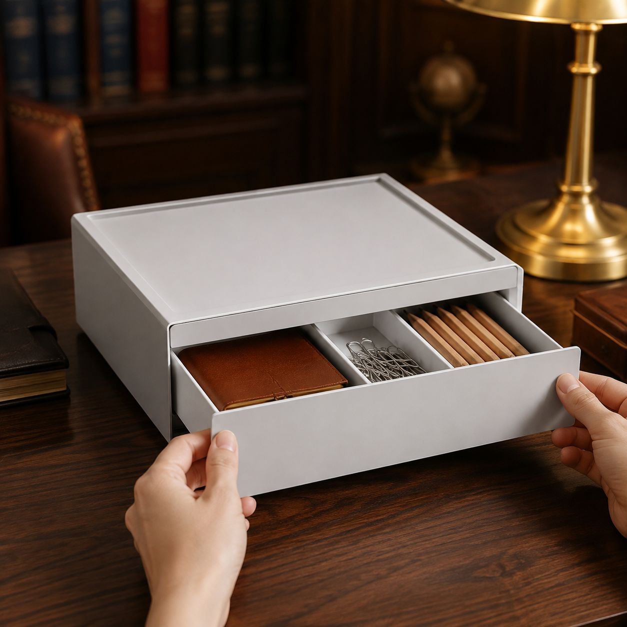 Multifunctional Plastic Office Storage Container