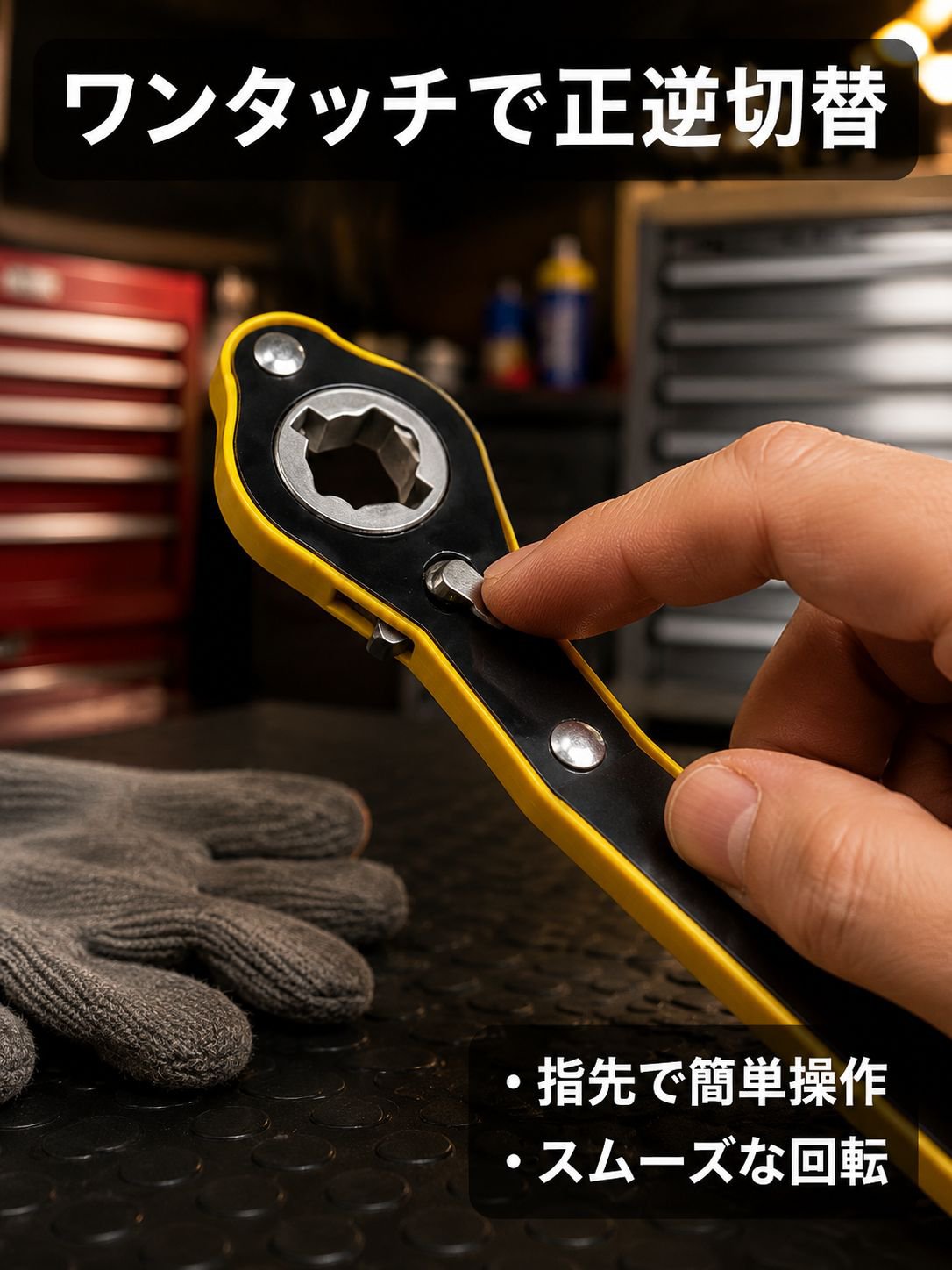 車用ジャッキハンドル省力アクセサリー