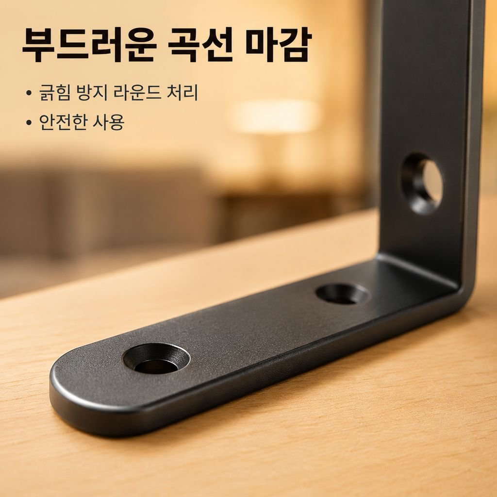 선반 받침용 스테인리스 직각 고정 브래킷