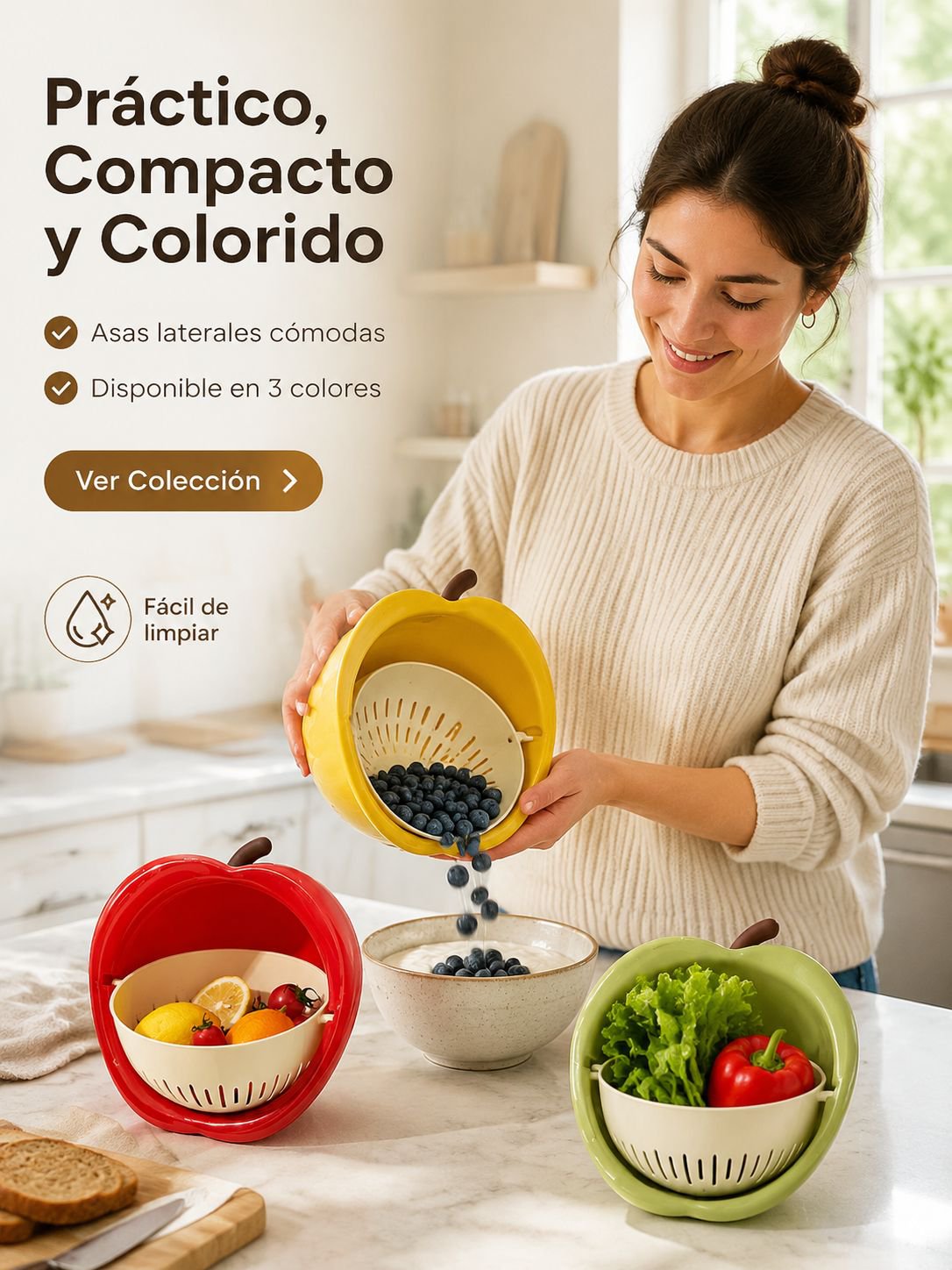 Utensilios de cocina modernos y prácticos para tu hogar,Herramientas de limpieza eficaces para una casa impecable,Productos de uso diario esenciales para tu comodidad