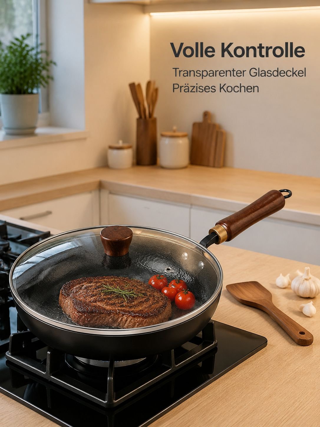Bratpfanne für gesunde und knusprige Steaks