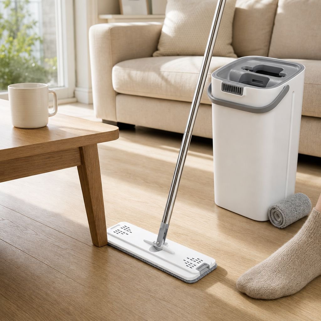 Lazy Home Use Mop Set full package view