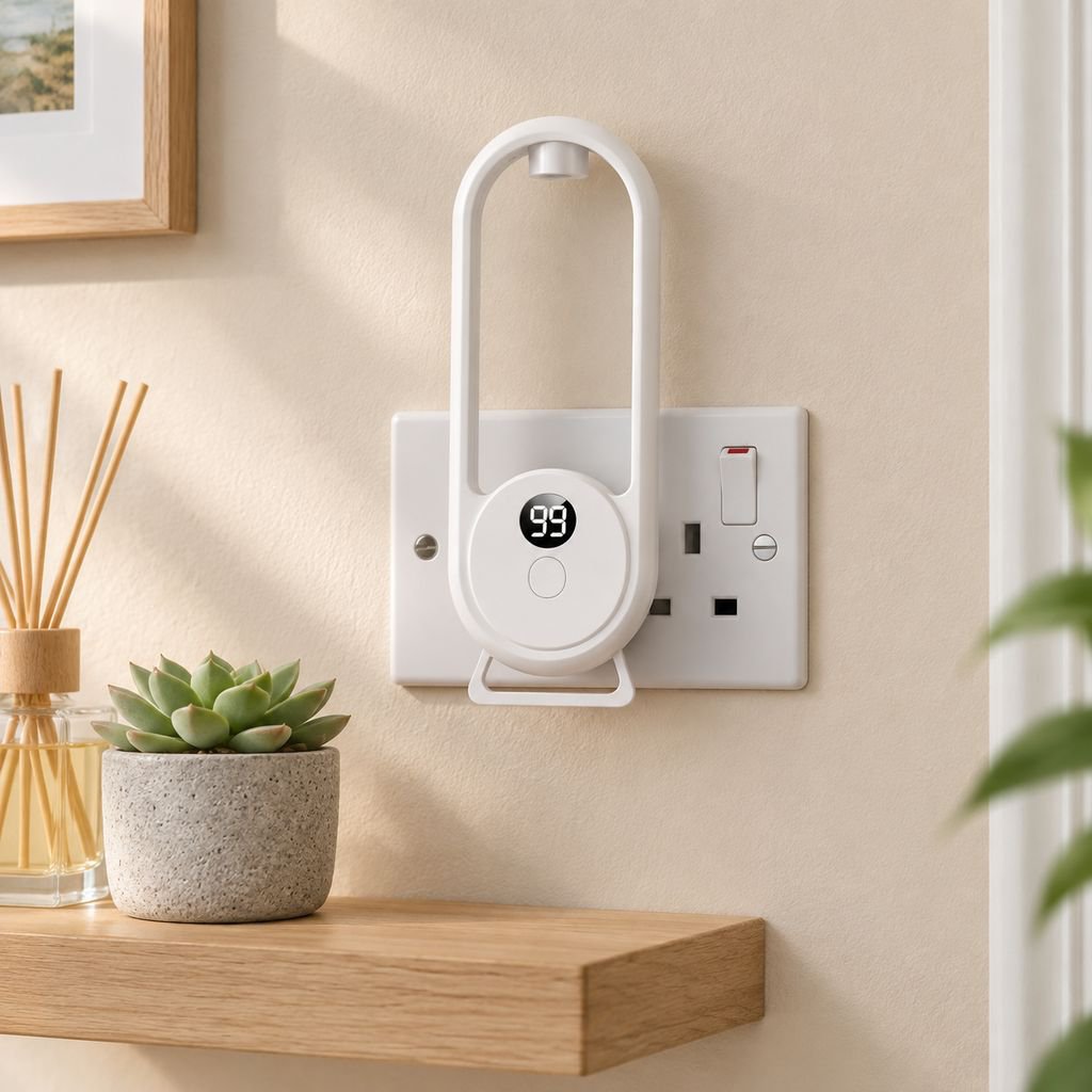 Wireless-control fragrance diffuser for convenient scent management
