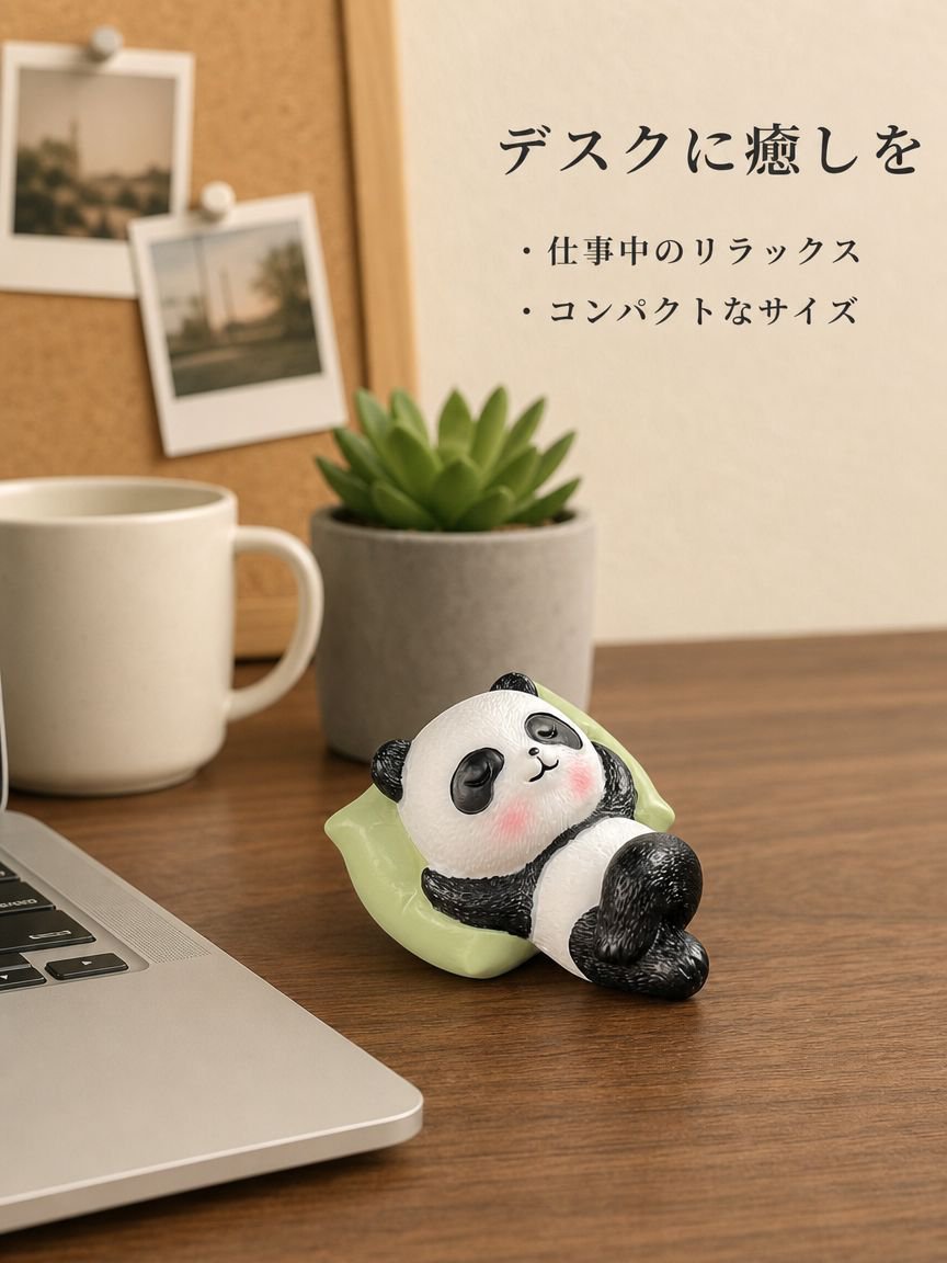 眠っている動物をモチーフにした、可愛らしくて癒される車の装飾品。車の内装、センターコンソール、またはデスクに飾るのに最適です。