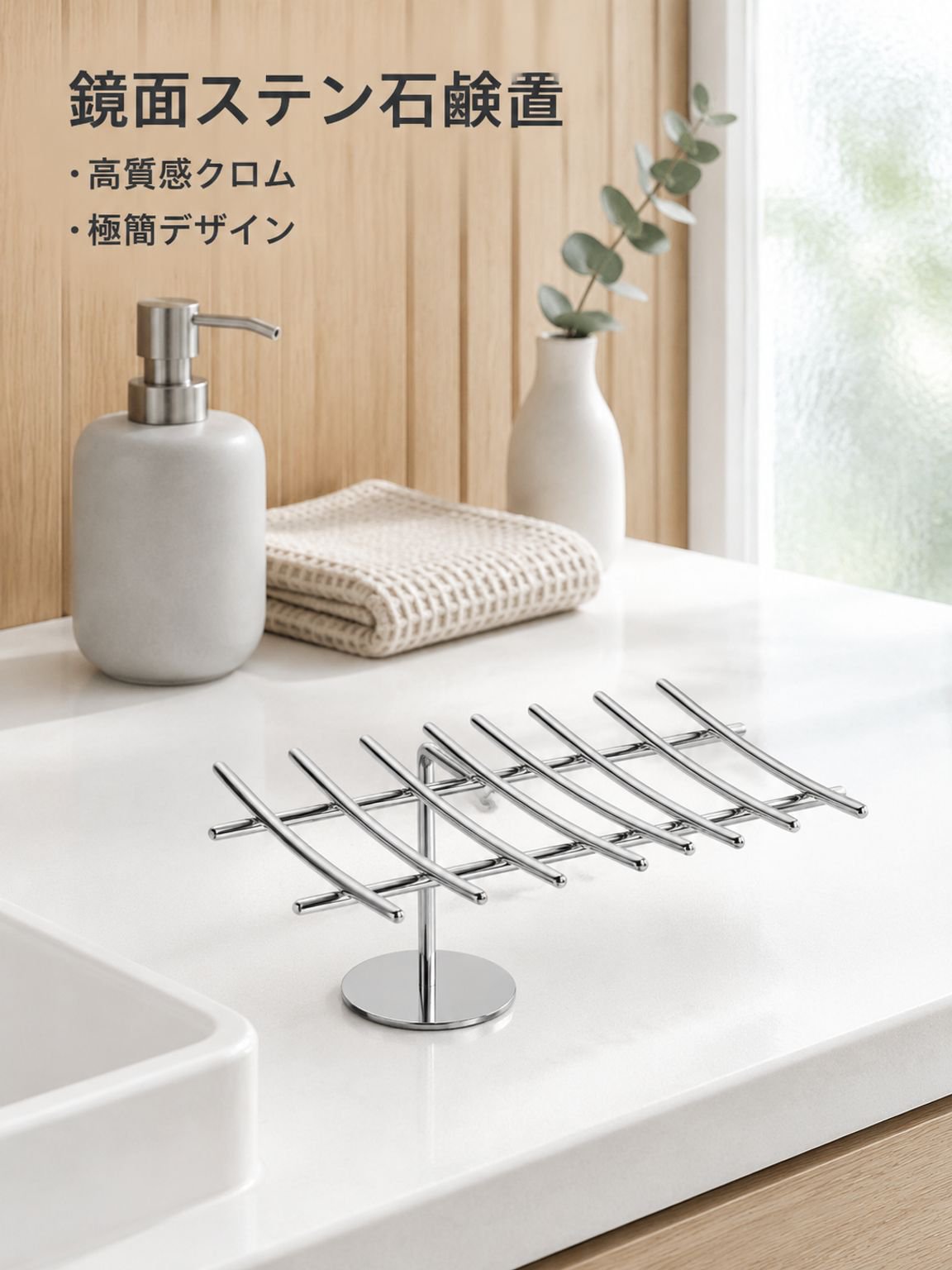 バスルーム収納ラック