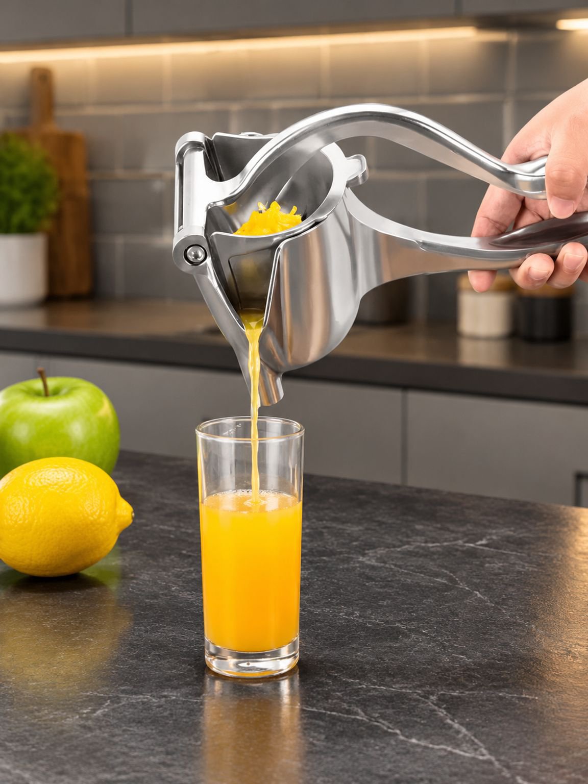 Durable construction of Manual Citrus Juicer Cup