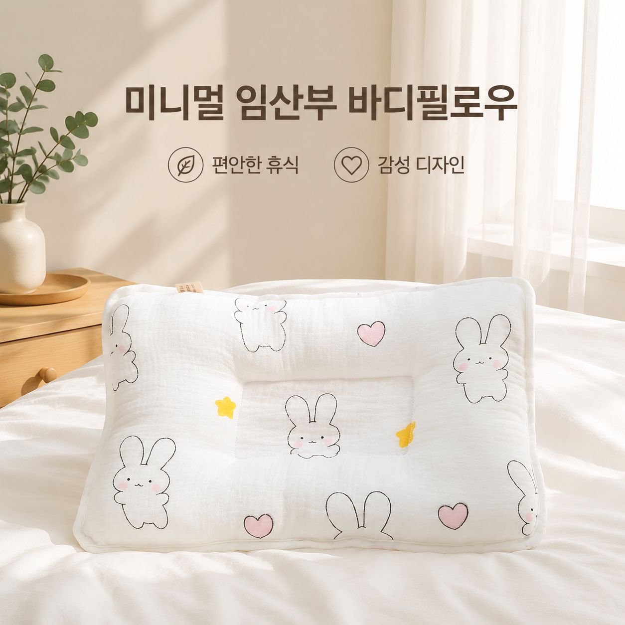 임산부 전용 서포트 베개, 숙면을 위한 선택