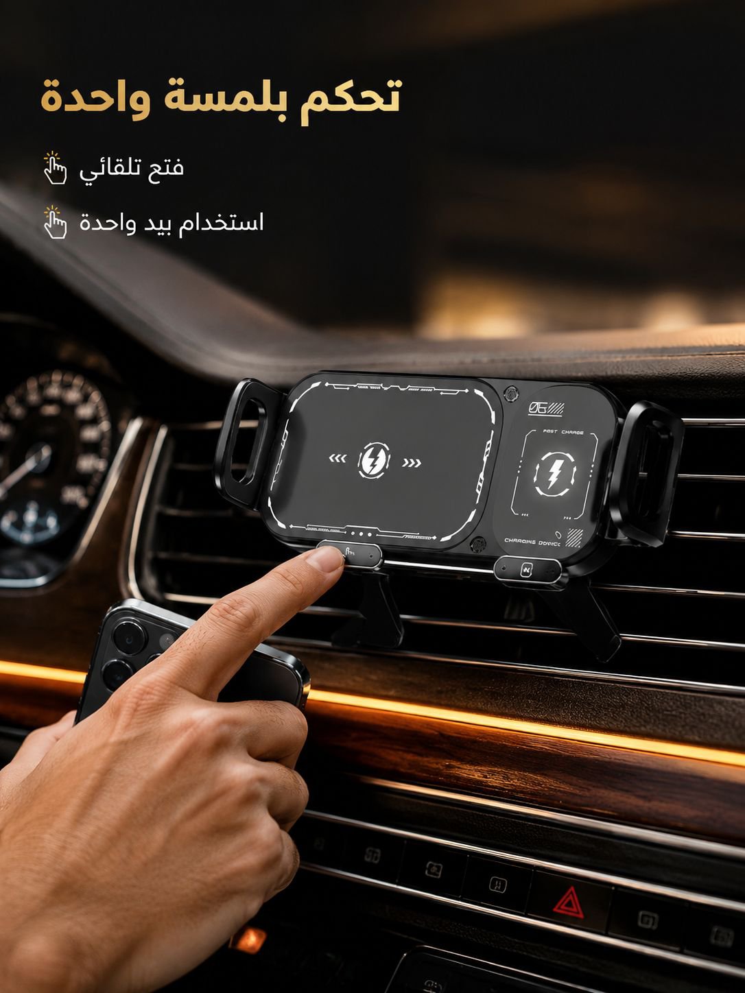 حامل هاتف يناسب جميع أنواع السيارات