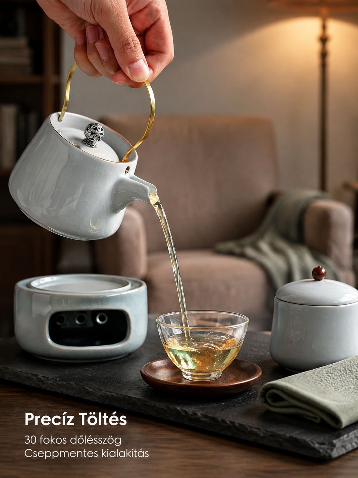 Teafőző melegítő szett
