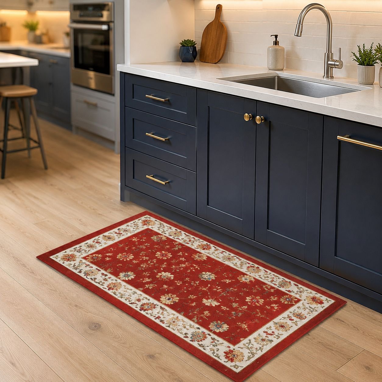 Non-Slip Absorbent Door Mat Bathroom Kitchen Home Floor Mat