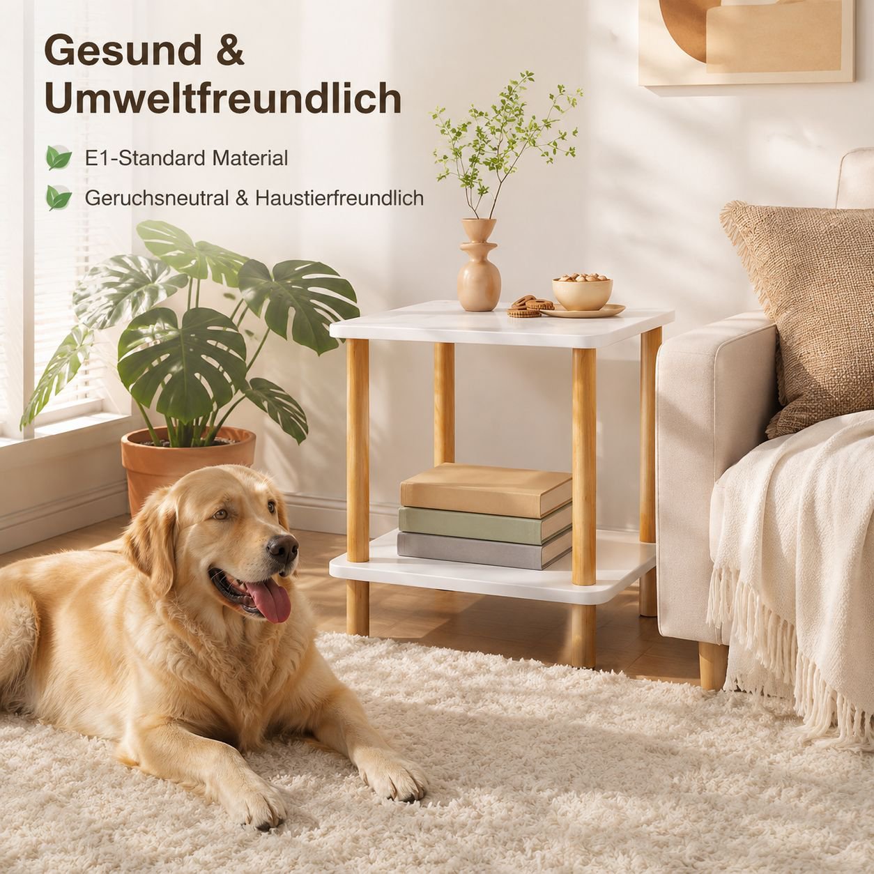 Kleiner Tisch/Sitztisch/beweglicher Nachttisch/Nachttisch