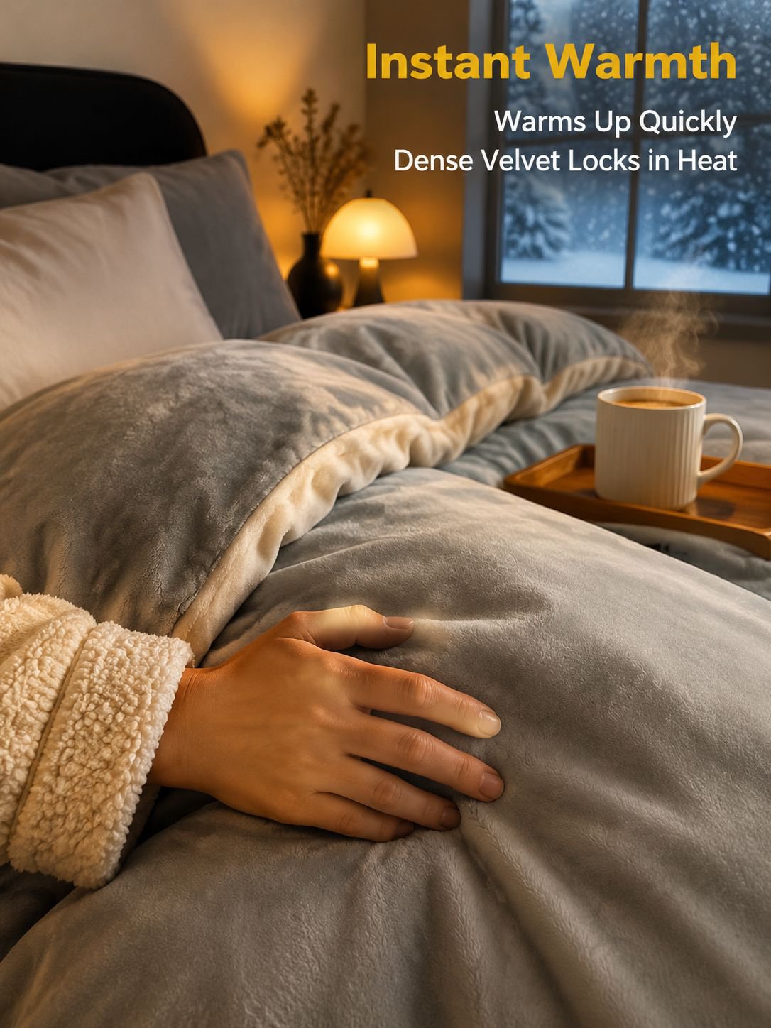 Warm Velvet Bedding