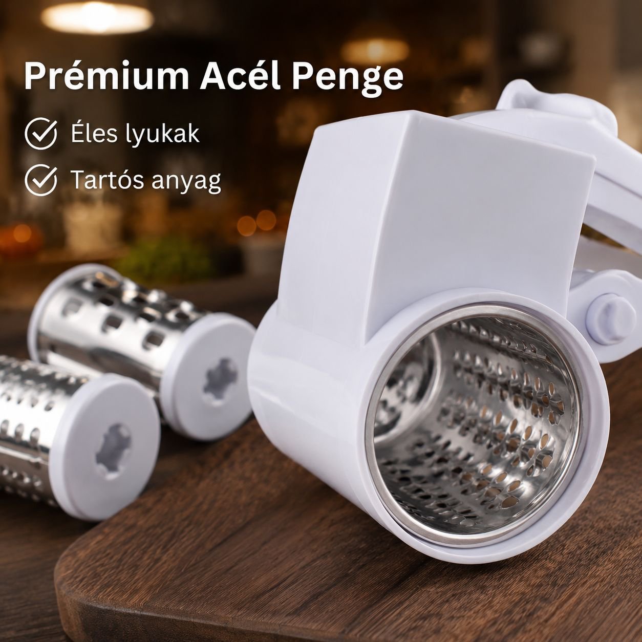 Kézi tekerős sajtreszelő