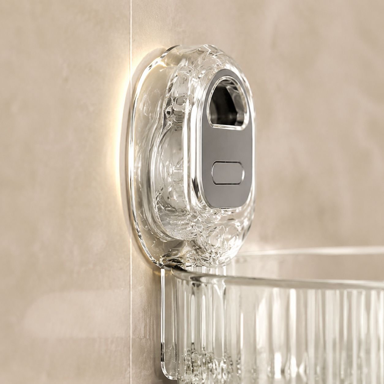 Accessoire de rangement mural pratique pour lavabo
