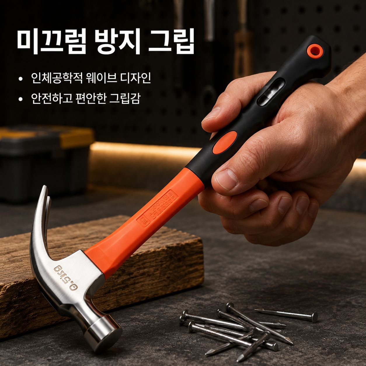 일체형 고탄소강 망치