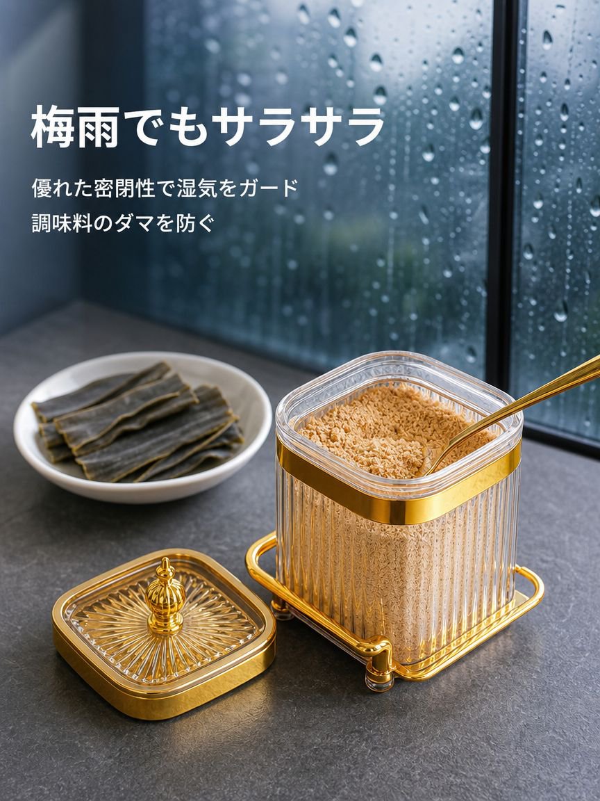 密閉式スパイス瓶の家庭用保存容器セット